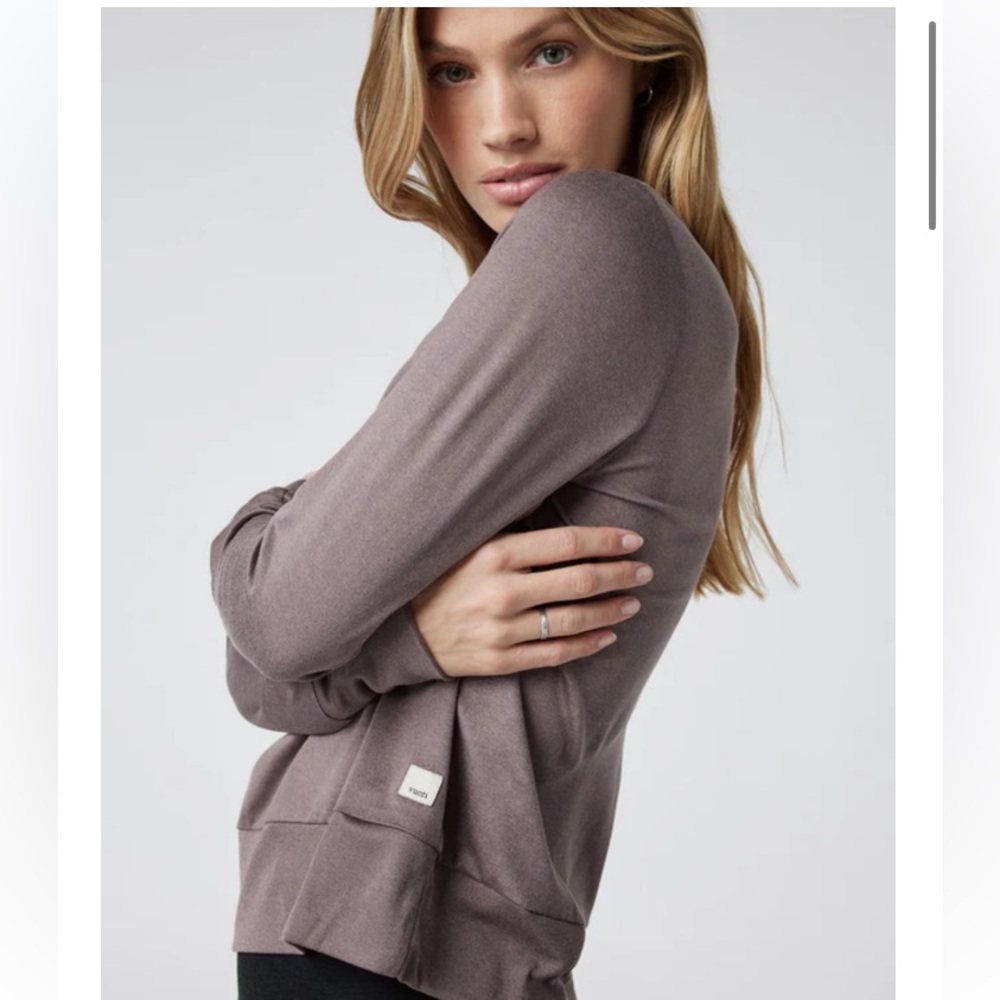 Vuori Brown Long Sleeve Tee